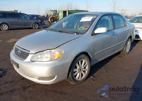 2005 Toyota Corolla Le z USA, uszkodzony, nr VIN 2T1BR32E35C505830